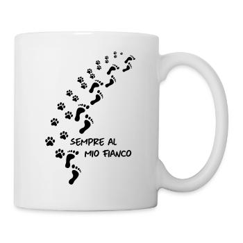 sempre al mio fianco - Tasse - Weiß - Rechts
