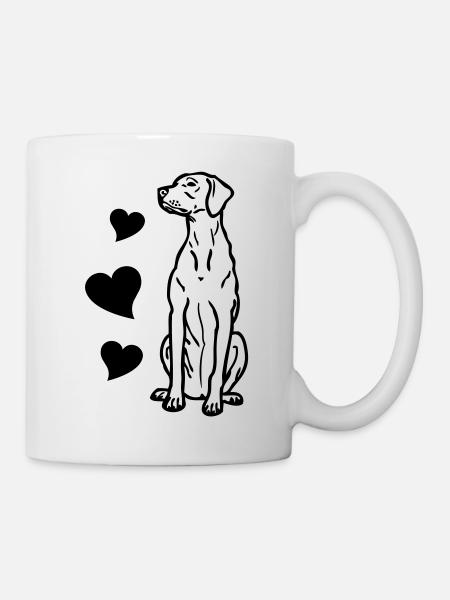 hongarianvizsla_02_3 - Mug blanc - blanc