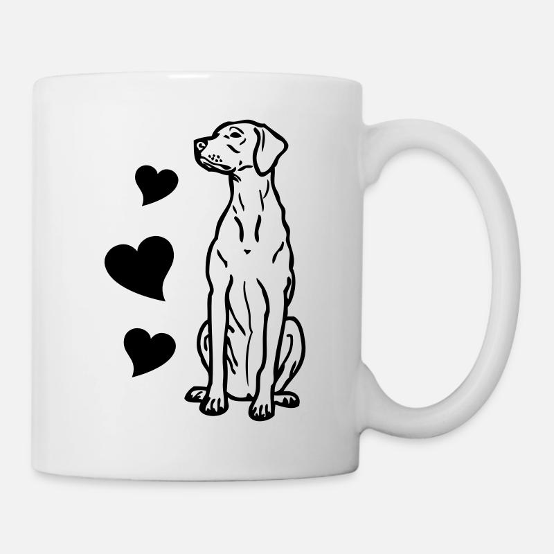 hongarian vizsla © www.dog-power.nl - Mug - white