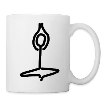 iYpsilon Yoga Sitz - Tasse - Weiß - Rechts