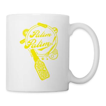 Français frites en bouteille - Mug blanc - blanc - Droite