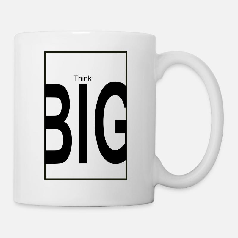 think big - Mug - white