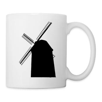 Moulin à vent - Mug blanc - blanc - Droite