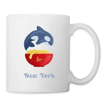 New York - Mug blanc - blanc - Droite