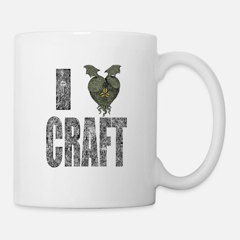 I Lovecraft - Mug - white