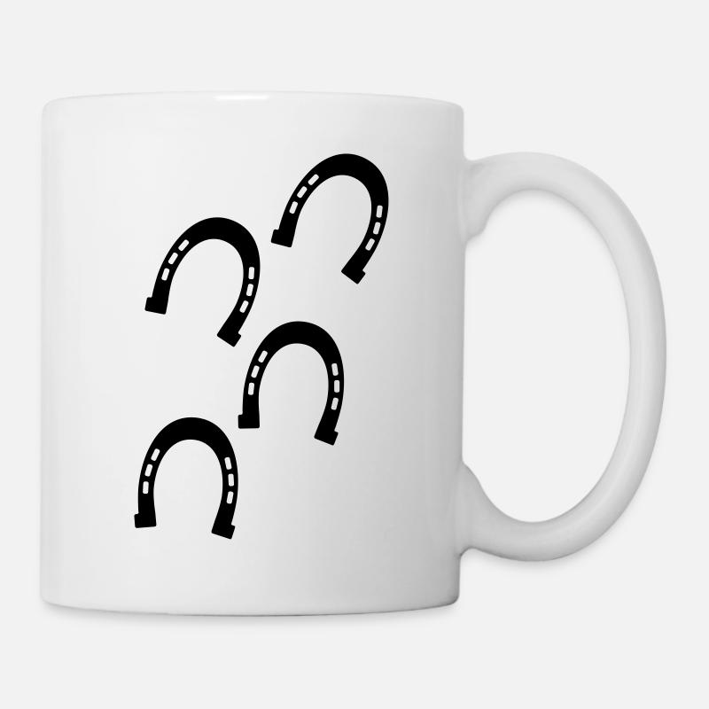 Horse Hooves - Mug - white