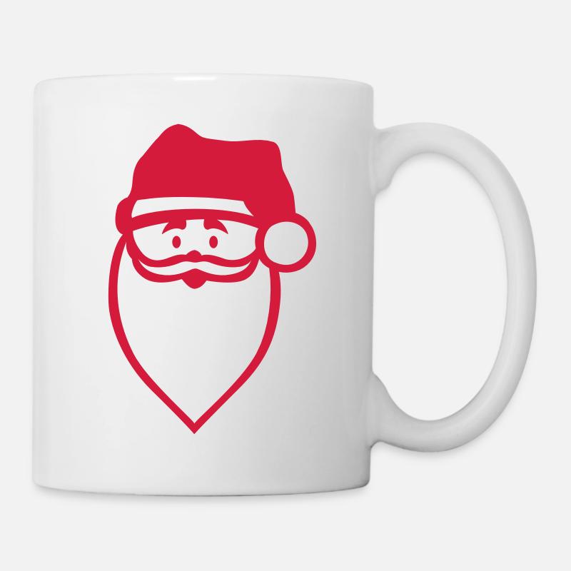 santa claus - Tasse - Weiß