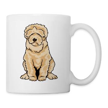 Labradoodle Goldendoodle Doodle Dog - Mug - white - Right