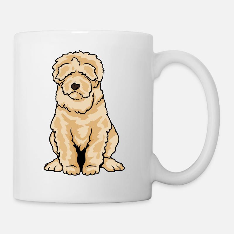 Labradoodle Goldendoodle Doodle Dog - Mug - white