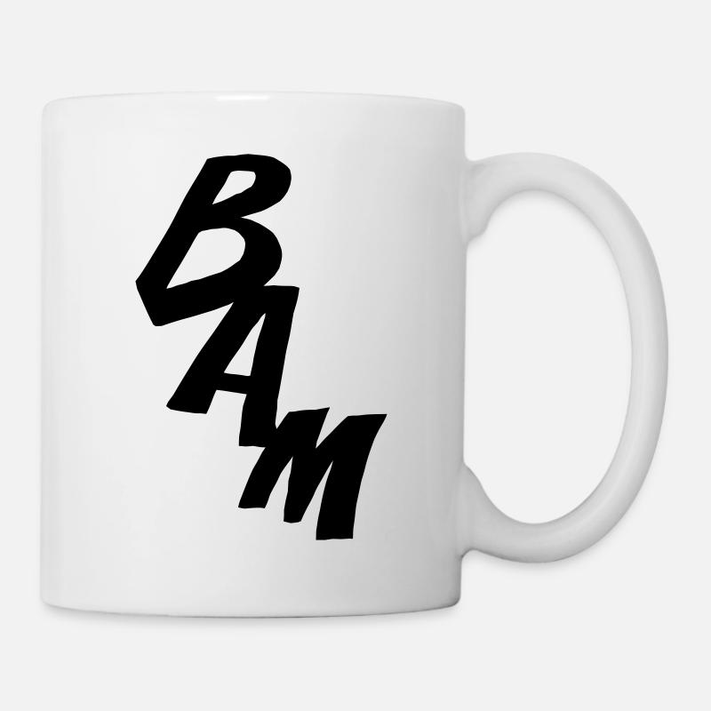 BAM - Cartoon-style - Mug blanc - blanc