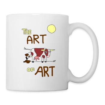 the ART OF ART - Mug - white - Right