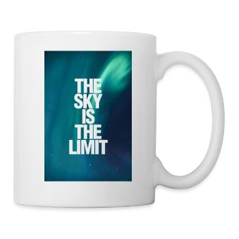 The Sky Is The Limit poster - Mug - white - Right