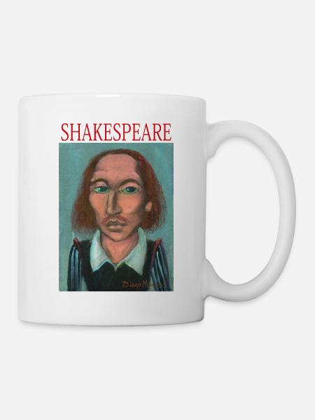 William Shakespeare - Tasse - Weiß
