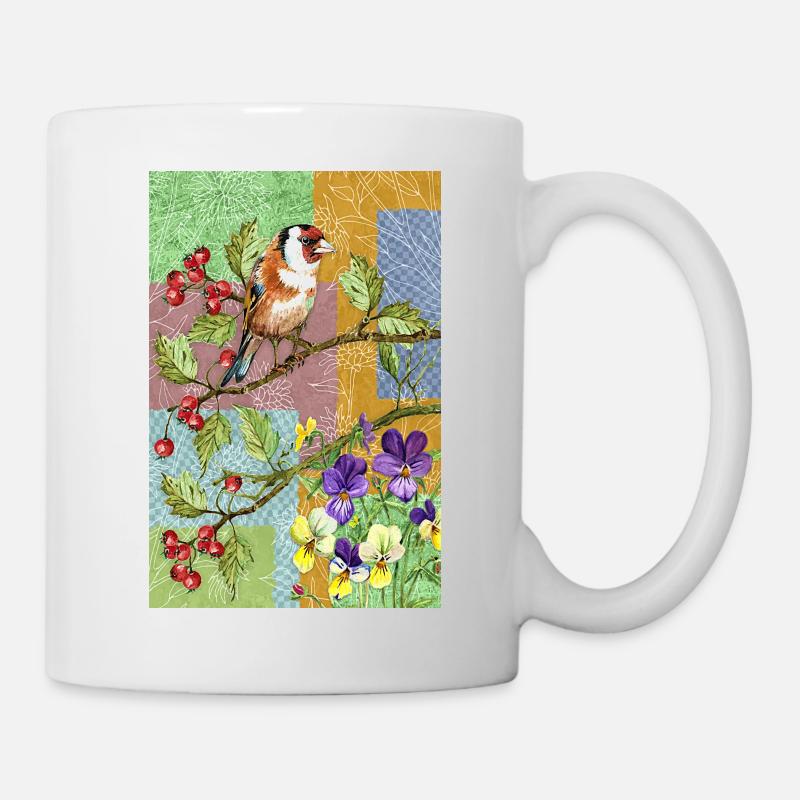 Oiseau - Mug blanc - blanc