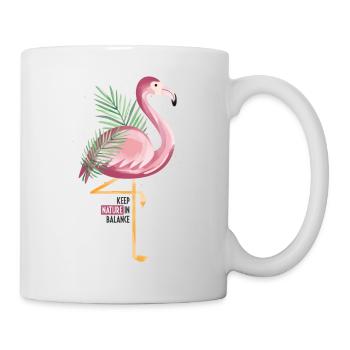 Keep Nature en équilibre - Mug blanc - blanc - Droite