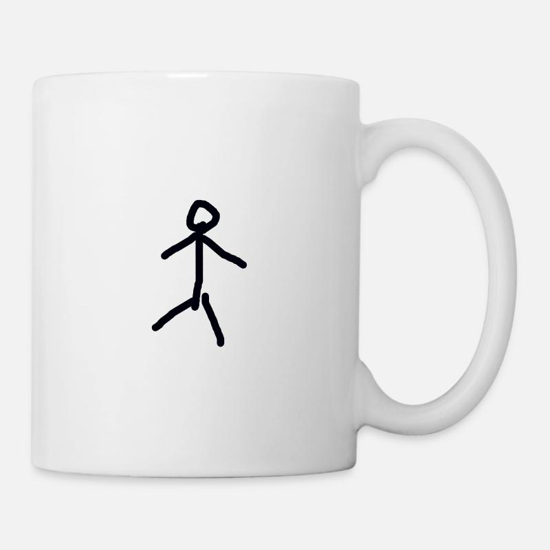 stickman - Mug - white