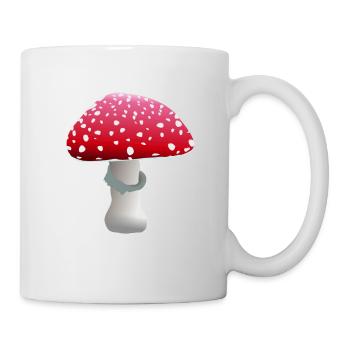 fly agaric - Mug - white - Right
