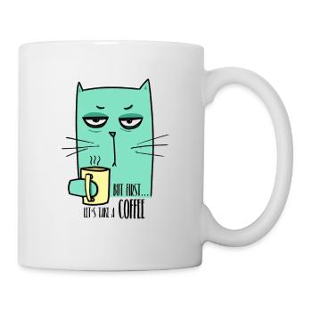 But first, let's take a coffee - Mug - white - Right