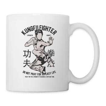 KUNG FU FIGHTER - Arts Martiaux Cadeaux Chemises - Mug blanc - blanc - Droite