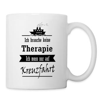 kreuzfahrt - Tasse - Weiß - Rechts