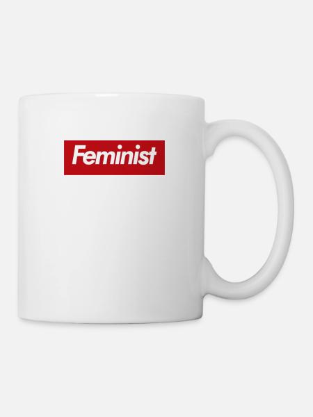 feminist - Mug - white