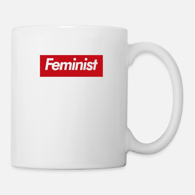 Feminist - Tasse - Weiß