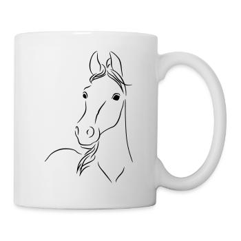 Fohlen01 - Mug - white - Right