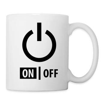 power_on__f1 - Mug - white - Right