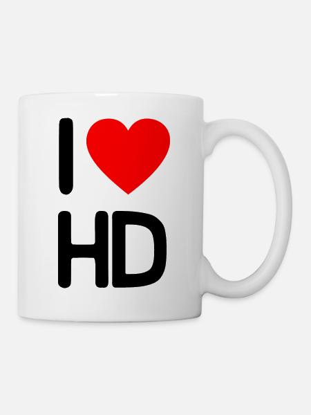 I Love Heidelberg - Tasse - Weiß