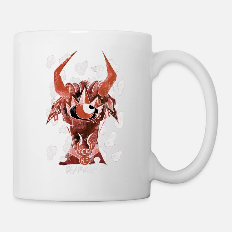 Negotiating Bull - Mug - white