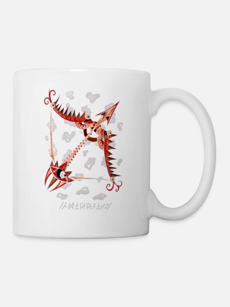 Negative Sagittarius - Mug - white