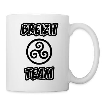 Triskel breizh Team - Tasse - Weiß - Rechts