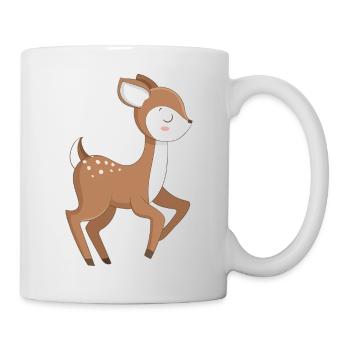 Reh Rehkitz - Tasse - Weiß - Rechts