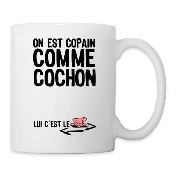 dick wie Diebe citation1 Begriff - Tasse - Weiß - Rechts