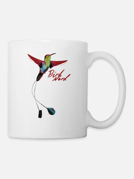 Bird nerd - Mug - white