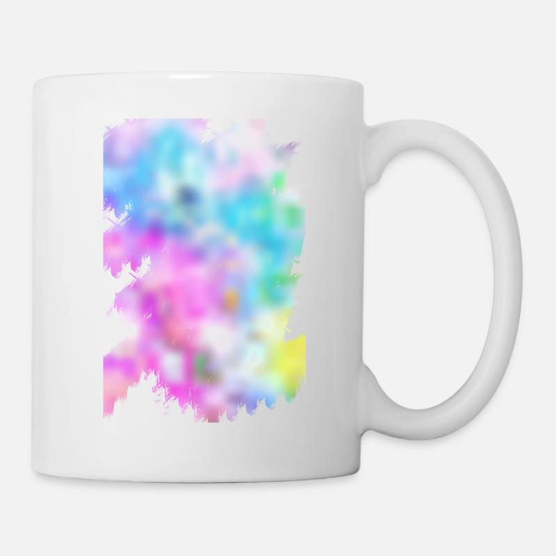 Farben - Tasse - Weiß