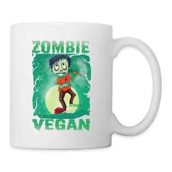 Idée de cadeau de végétarien végétarien - Mug blanc - blanc - Droite