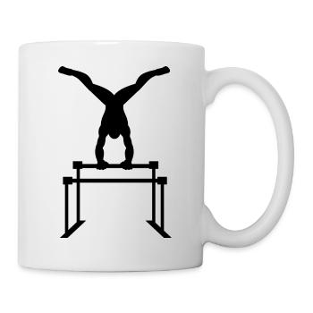 Gymnastik Turnen Akrobatik Geräteturnen Sport - Tasse - Weiß - Rechts