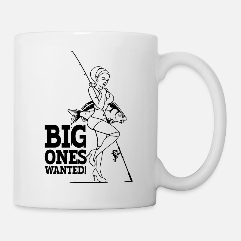Big ones wanted! - Tasse - Weiß
