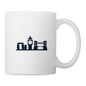 London - Tasse - Weiß - Rechts