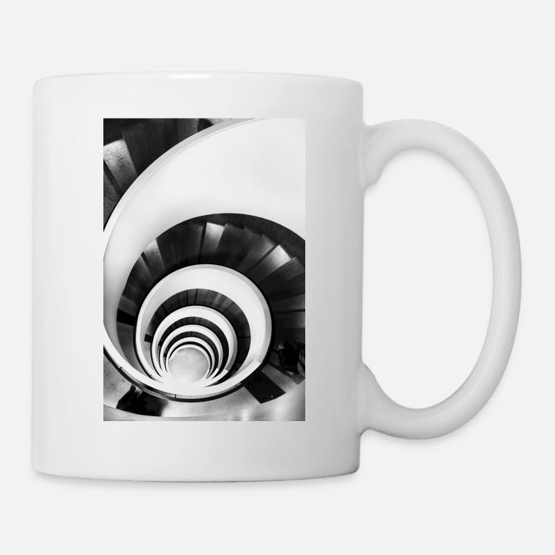 spirale - Mug blanc - blanc