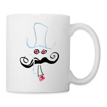 hipster_13.ai - Tasse - Weiß - Rechts