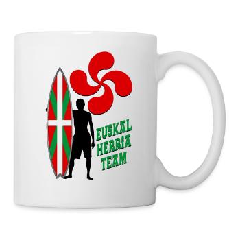 Basque Surfing - Mug blanc - blanc - Droite