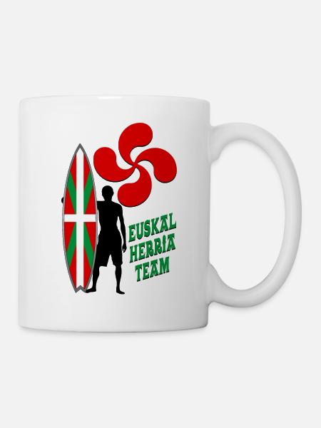Basque Surfing - Mug blanc - blanc