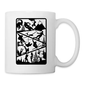 i love switzerland - Mug - white - Right