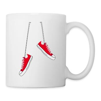 Sneaker² - Tasse - Weiß - Rechts