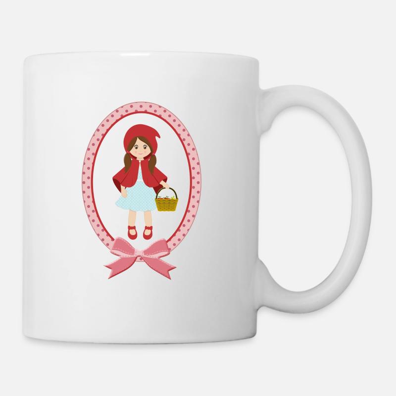 Rotkäppchen - Tasse - Weiß