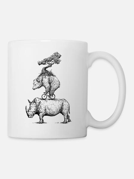 Eisbärrad - Tasse - Weiß