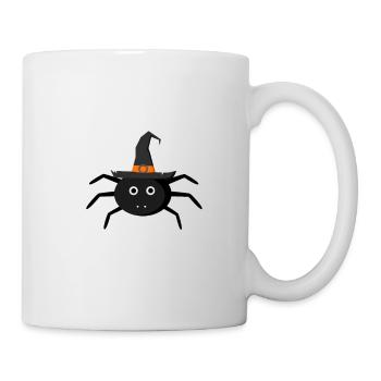Halloween spider gift or gift idea - Mug - white - Right