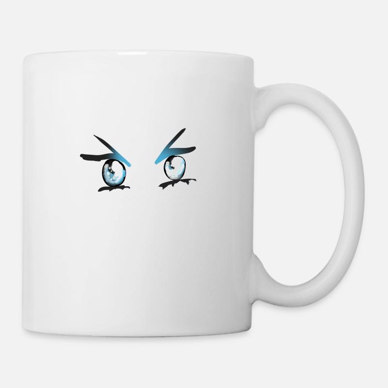 Manga Yeux - Mug blanc - blanc